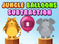 게임 Jungle Balloons Subtraction