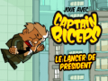 게임 Joue avec Captain Biceps Le lancer de President