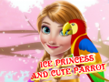 게임 Ice Princess And Cute Parrot