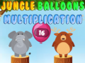 게임 Jungle balloons multiplication