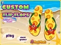 게임 Custom Flip Flops