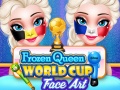 게임 Frozen Queen World Cup Face Art