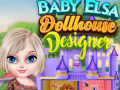 게임 Baby Elsa Dollhouse Designer