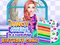 게임 Vincy Cooking Rainbow Birthday Cake