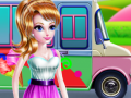 게임 Girly Ice Cream Truck Car Wash