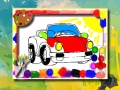 게임 Cartoon Cars Coloring Book