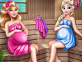 게임 Cute Mommies Pregnant Sauna