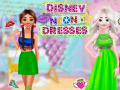 게임 Disney Neon Dresses