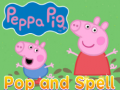 게임 Peppa pig pop and spell