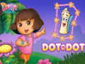 게임 Dora The explorer Dot to Dot