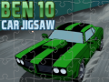 게임 Ben 10 Car Jigsaw 