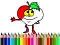 게임 Back To School: Fruits Coloring