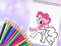 게임 Cute Pony Coloring Book