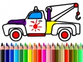 게임 Back To School: Trucks Coloring