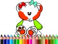 게임 Back to School: Sweet Bear Coloring