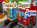 게임 Trucks & Digger Jigsaw 