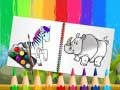 게임 Funny Animals Coloring Book