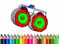 게임 Back To School: Monster Truck Coloring