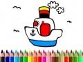 게임 Back to School: Boat Coloring