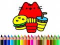 게임 Back To School: Cute Cats Coloring