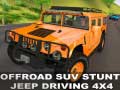 게임 Offraod Suv Stunt Jeep Driving 4x4