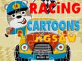 게임 Racing Cartoons Jigsaw