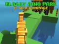 게임 Blocky Dino Park T-Rex Rampage