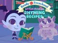 게임 Spooktacular Rhyming Recipes