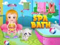 게임 Baby Hazel Spa Bath