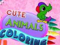 게임 Cute Animals Coloring