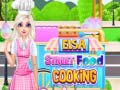 게임 Elsa Street Food Cooking 