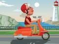 게임 City Scooter Ride Coloring