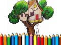 게임 Tree House Coloring Book