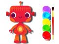 게임 Back to School: Robot Coloring Book