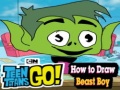 게임 How to Draw Beast Boy