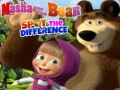 게임 Masha and the Bear Spot The difference