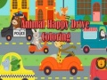 게임 Animal Happy Drive Coloring