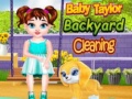 게임 Baby Taylor Backyard Cleaning