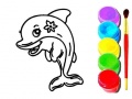 게임 Dolphin Coloring Book