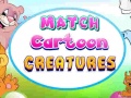 게임 Match Cartoon Creatures