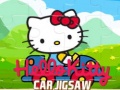 게임 Hello Kitty Car Jigsaw
