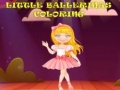 게임 Little Ballerinas Coloring