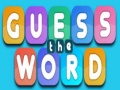 게임 Guess The Word