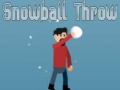 게임 Snowball Throw