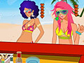 게임 Jessica's beach salad bar