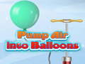 게임 Pump Air into Balloon