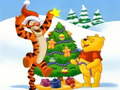 게임 Winnie the Pooh Christmas Jigsaw Puzzle