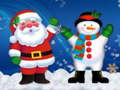 게임 Christmas Snowman Jigsaw Puzzle