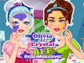 게임 Crystal and Olivia BFF Real Makeover