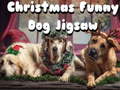 게임 Christmas Funny Dog Jigsaw